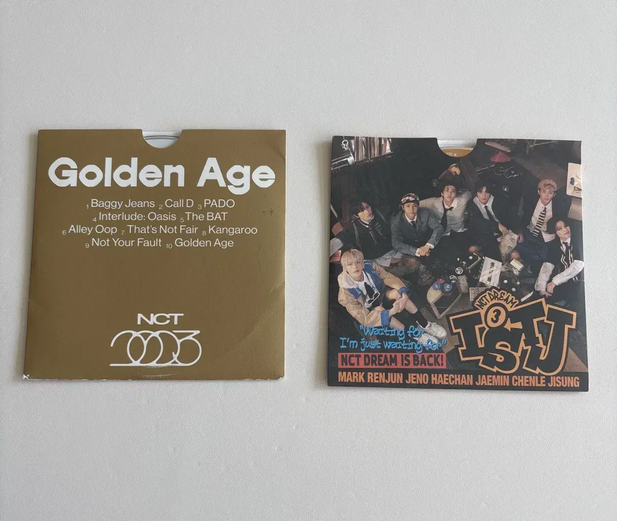 엔시티 Golden Age,엔시티 드림 ISTJ CD 나눔 합니다